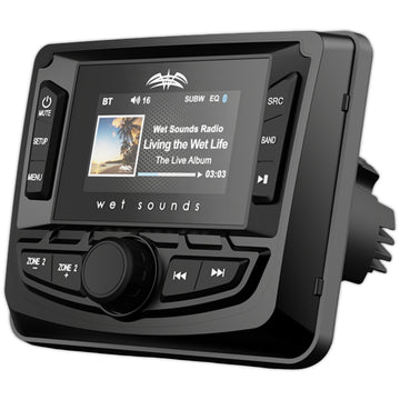 Estéreo Marino Wet Sounds WS-MC-2 Bluetooth FM AUX USB Android iOS - Audioshop México lo mejor en Car Audio en México -  Wet Sounds